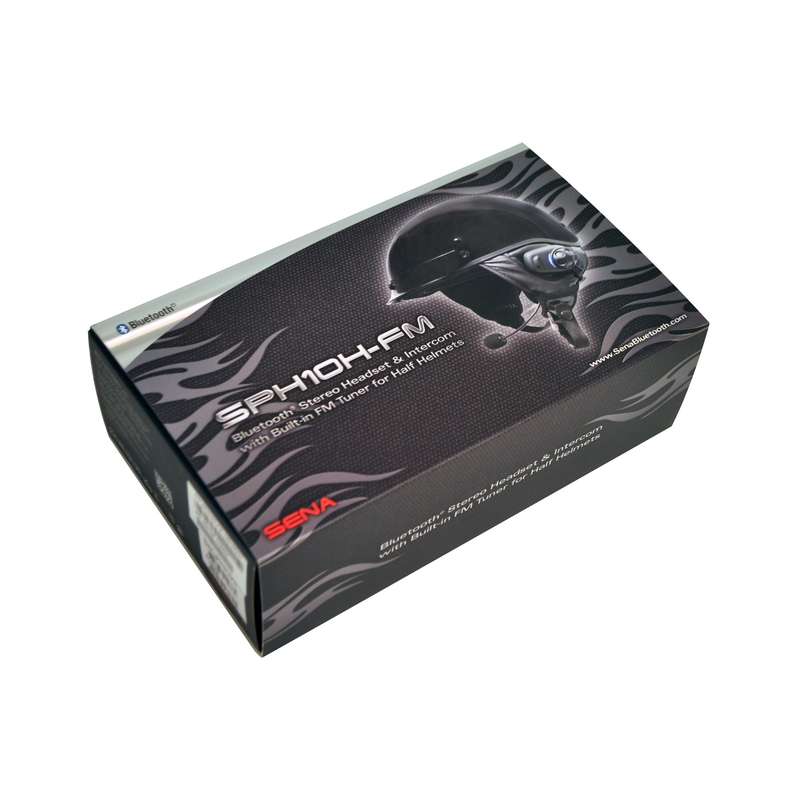 Bluetooth intercom SENA SPH10H-FM avatud kiivritele