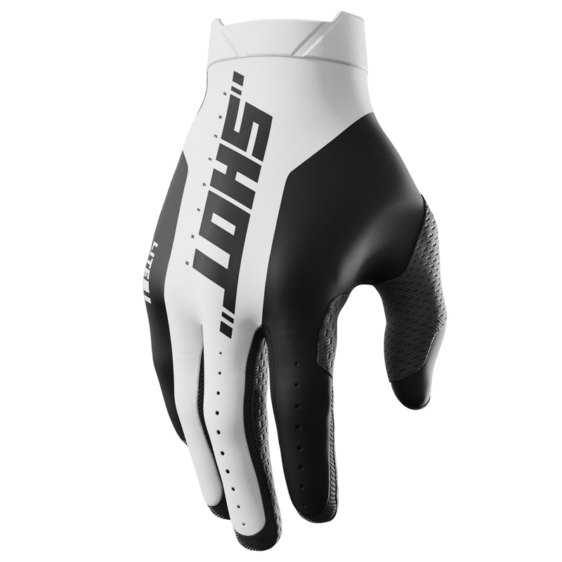 Motokrossi kindad Shot Lite Pro valge
