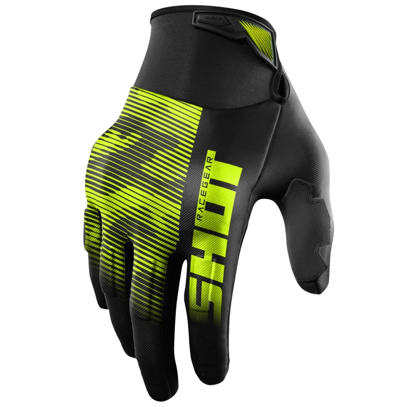 Motokrossi kindad Shot Drift Tactic fluo kollane