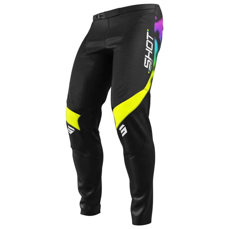 Laste motokrossi püksid Shot Contact Nitro mustad