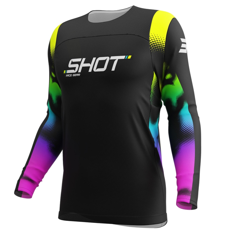 Laste motokrossitrikoo Shot Contact Nitro must