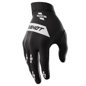 Laste motokrossi kindad Shot Race mustad allahindlus