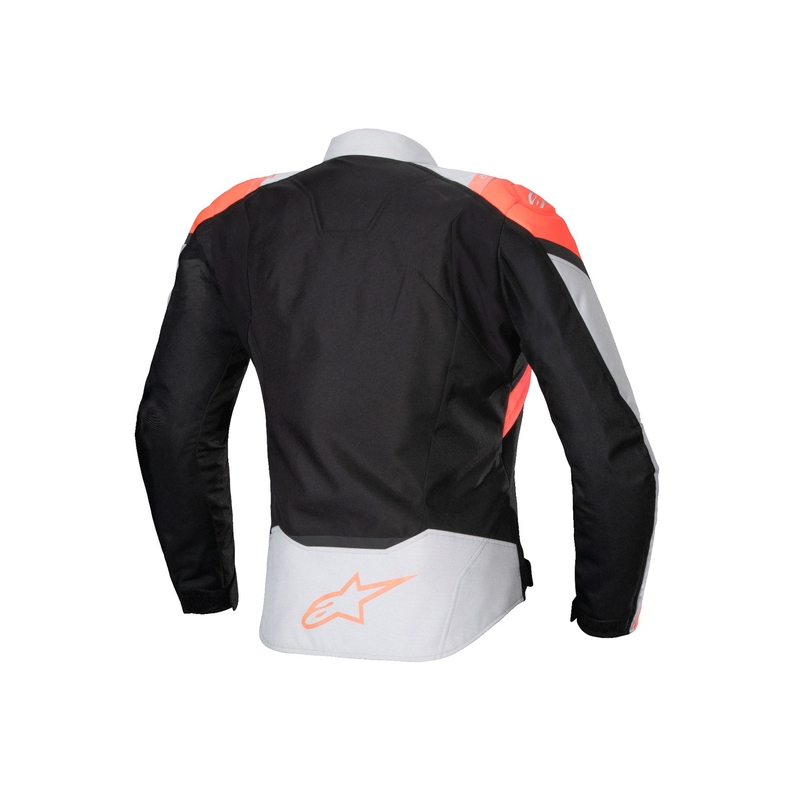 Alpinestars naiste Stella T-Jaws 4 veekindel must-hall-fluorpunane mootorratta jakk