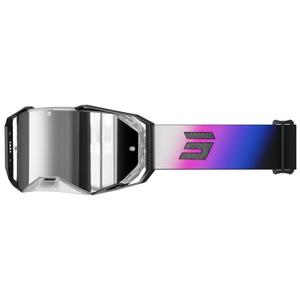 Motokrossiprillid Shot Lite Astral sini-roosa hõbedase iriidiumpleksiga