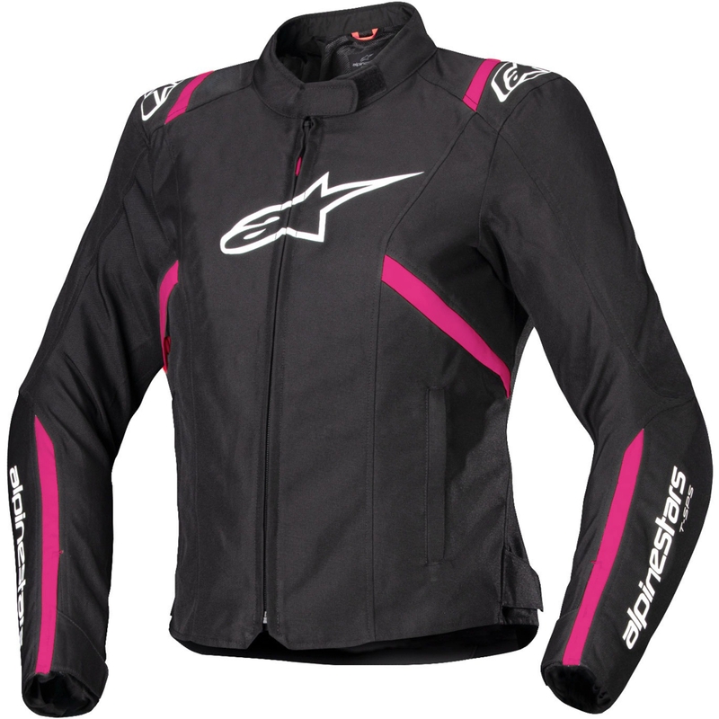 Alpinestars naiste Stella T-SPS 2 veekindel must, valge ja roosa mootorratta jakk