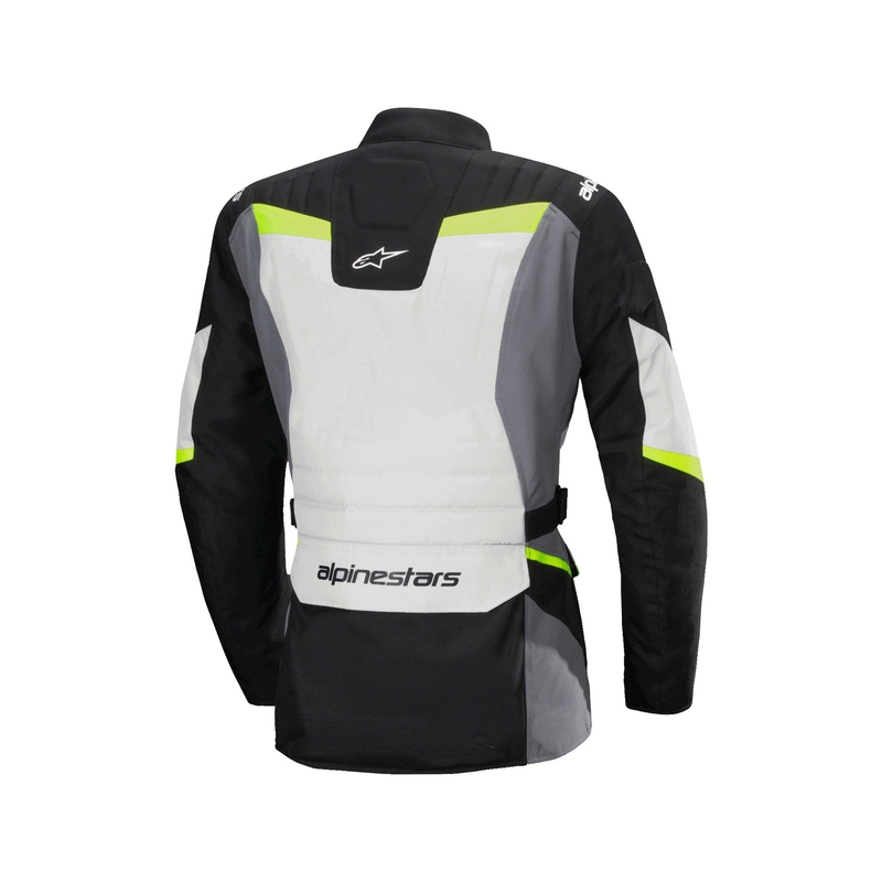 Alpinestars Stella ST-1 naiste veekindel hall-must-fluorollane mootorratta jope