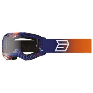 Laste motokrossiprillid Shot Rocket Kid 2.0 drop oranž koos läbipaistva pleksiga