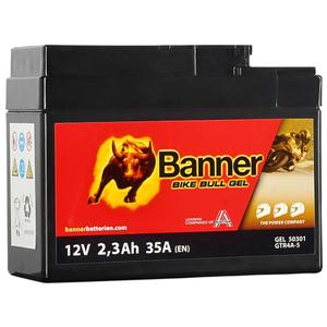 Geelaku Banner Bike Bull GEL 503 01/BGTR4A-S - GTR4A-S 12V, 2.3Ah, 35A