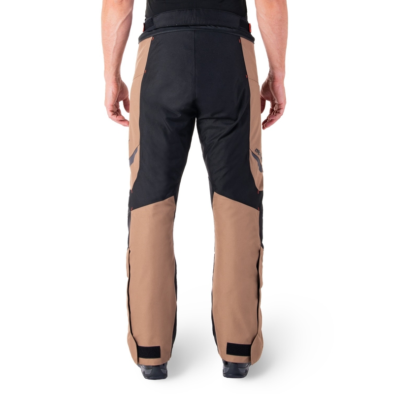 Alpinestars ST-1 veekindlad khaki-mustad-mustad-fluorpunased mootorrattapüksid