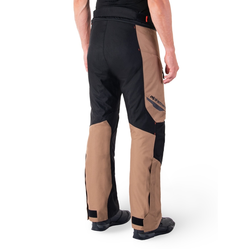 Alpinestars ST-1 veekindlad khaki-mustad-mustad-fluorpunased mootorrattapüksid