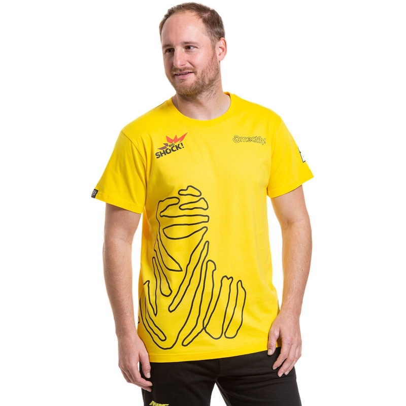 T-särk Meatfly Big Shock Dakar kollane