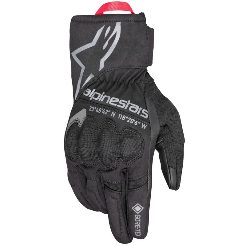 Alpinestars Crestone Gore-Tex mustad mootorratta kindad