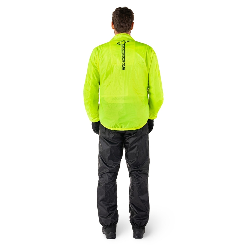 Alpinestars Hurricane Rain 2 fluo kollane veekindel jope