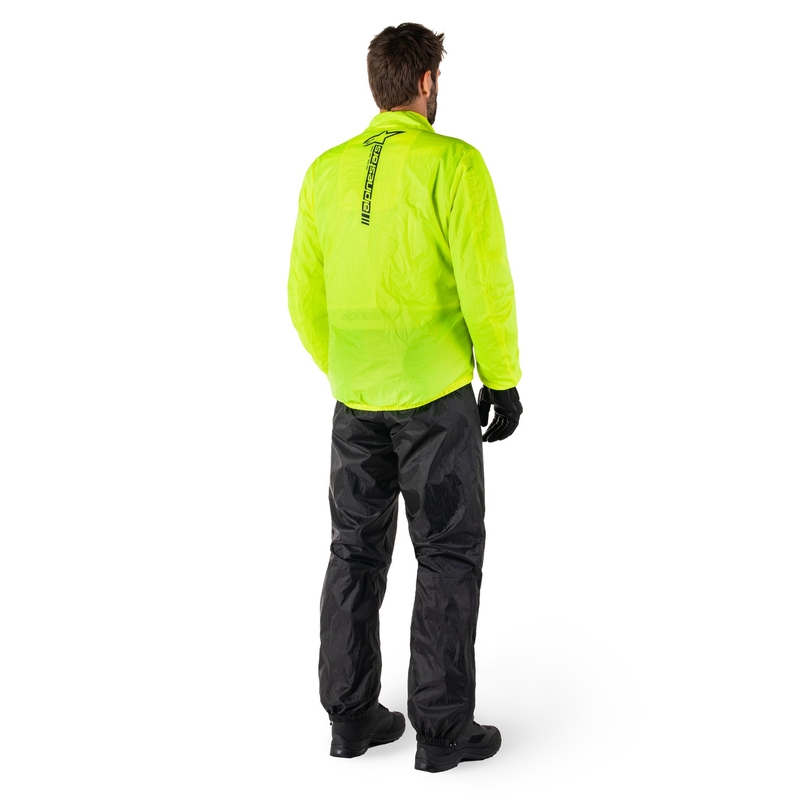 Alpinestars Hurricane Rain 2 fluo kollane veekindel jope