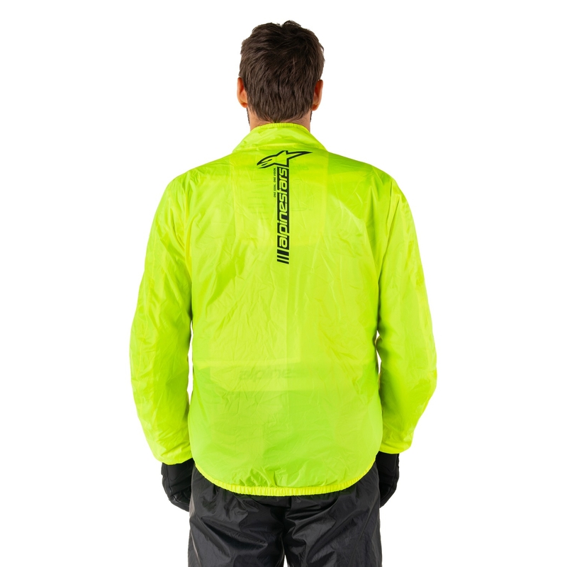 Alpinestars Hurricane Rain 2 fluo kollane veekindel jope
