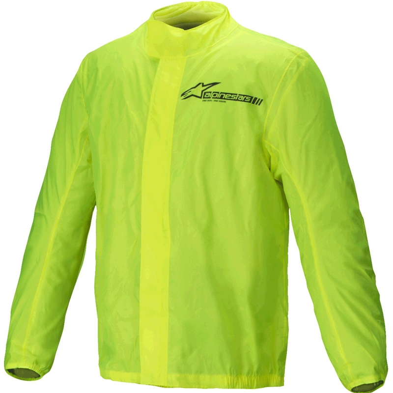 Alpinestars Hurricane Rain 2 fluo kollane veekindel jope