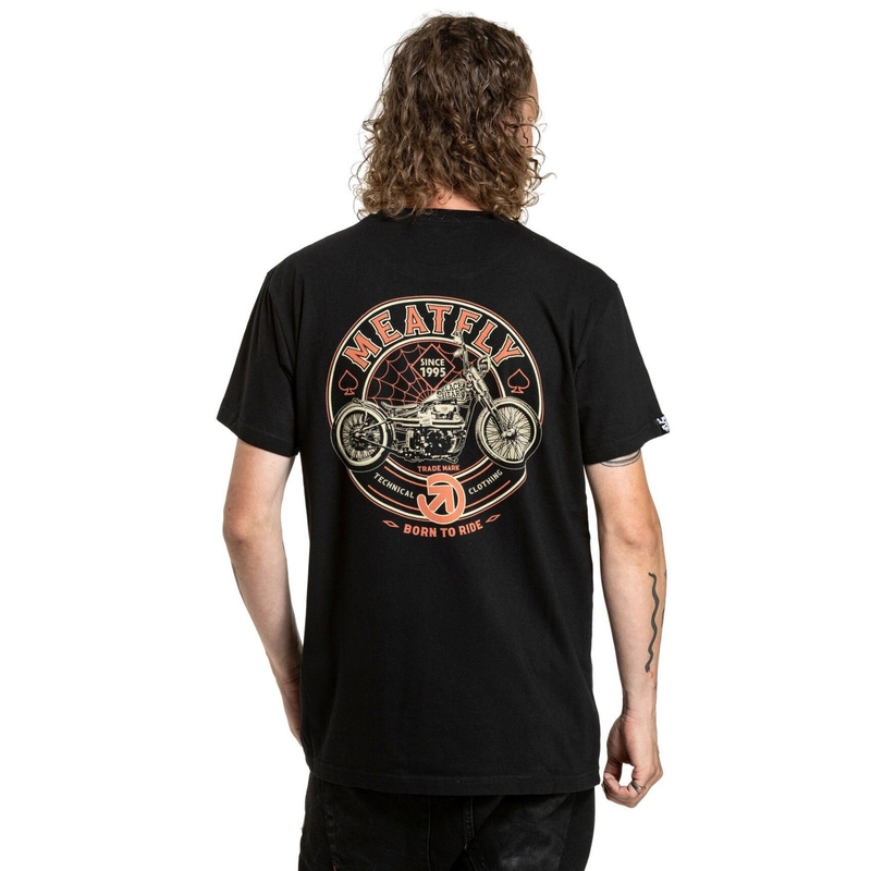 T-särk Meatfly Born To Ride must