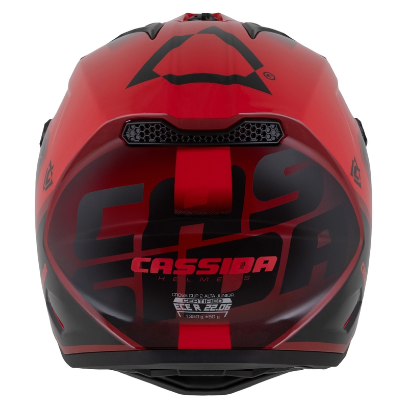 Cassida Cross Cup 2 Napa laste motokrossi kiiver pärlipunane-lillakas-must