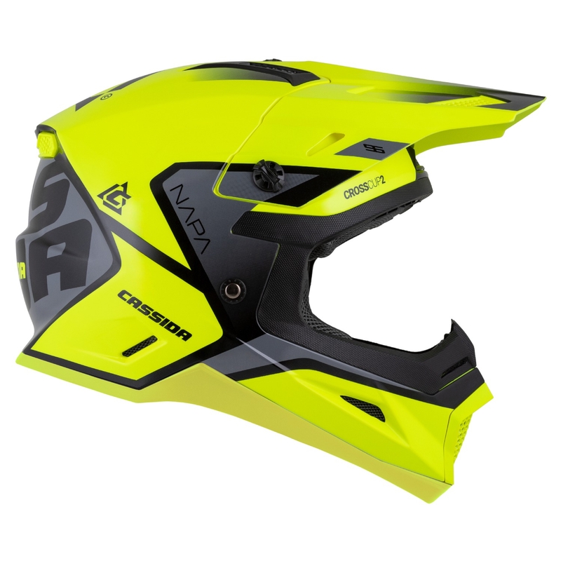 Cassida Cross Cup 2 Napa fluo kollane-must-hall pärl