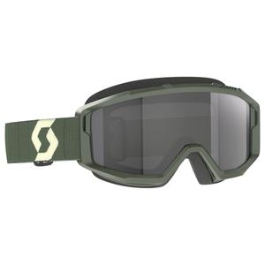Motokrossiprillid SCOTT Primal Sand Dust khaki värvi halli pleksiga