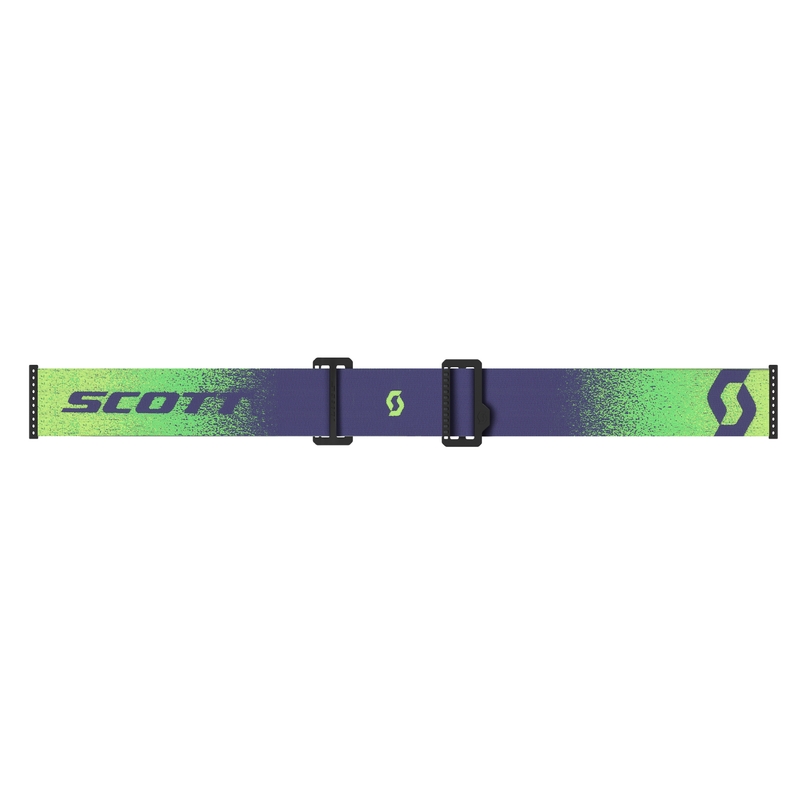 Motokrossiprillid SCOTT Prospect 2.0 AMP lillakaskollased sinise peegliga plexiga