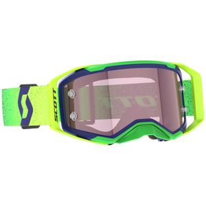 Motokross prillid SCOTT Prospect 2.0 AMP lilla-fluo kollane roosa pleksiga