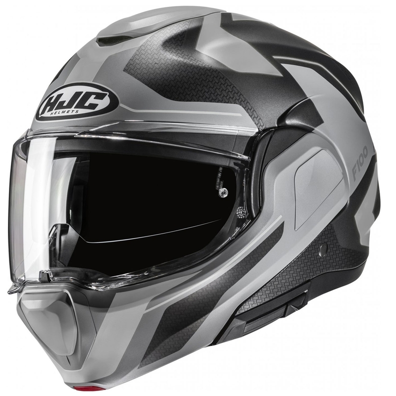 HJC F100 Bios MC5SF mustahall mootorratta kiiver.