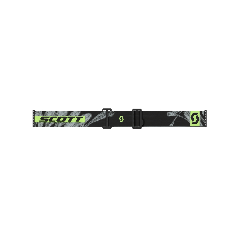 Motokross prillid SCOTT Prospect 2.0 must-fluo kollane kollase peegelklaasiga
