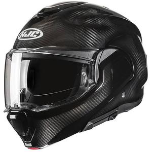 HJC F100 Carbon Black kokkupandav mootorratta kiiver