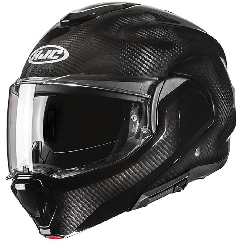 HJC F100 Carbon Black kokkupandav mootorratta kiiver