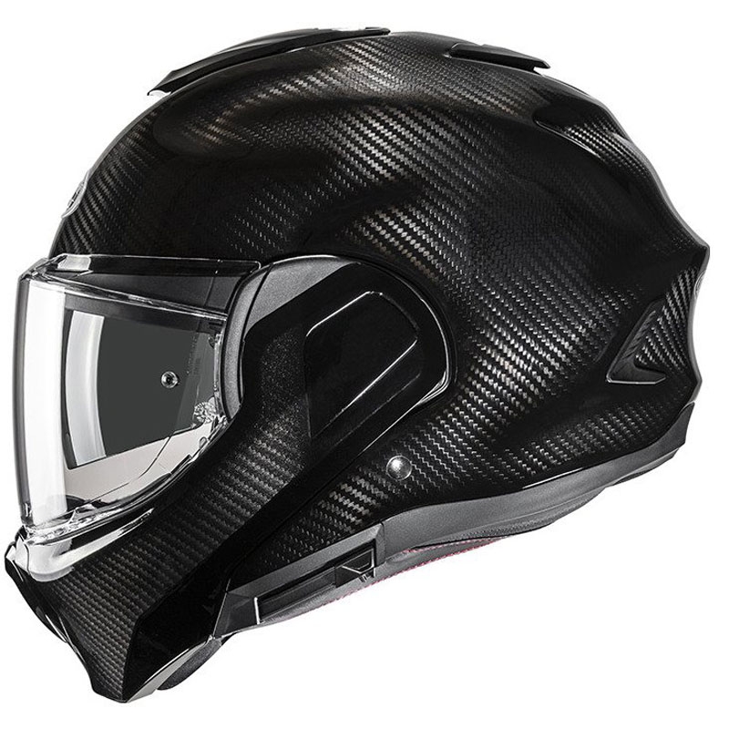 HJC F100 Carbon Black kokkupandav mootorratta kiiver