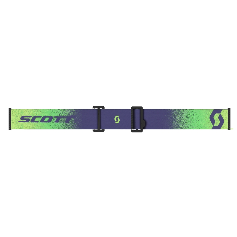 Motokrossiprillid SCOTT Prospect 2.0 WFS lilla-fluo kollane läbipaistva plexiga