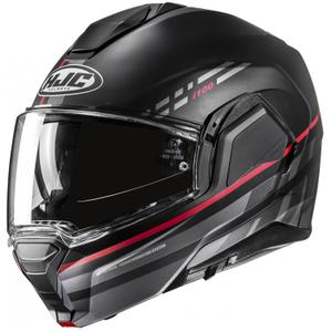 HJC i100 Sysma MC1SF hall-must klappkiiver mootorratta kiiver