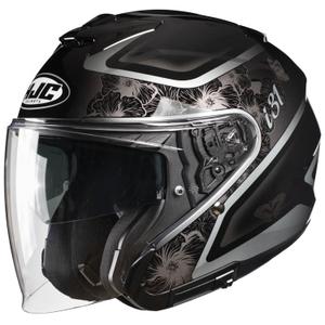 Avatud mootorratta kiiver HJC i31 Iona MC5 must-hall