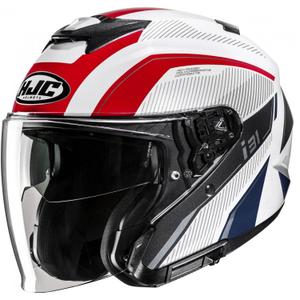 Avatud mootorratta kiiver HJC i31 Reno MC21 valge-punane-sinine