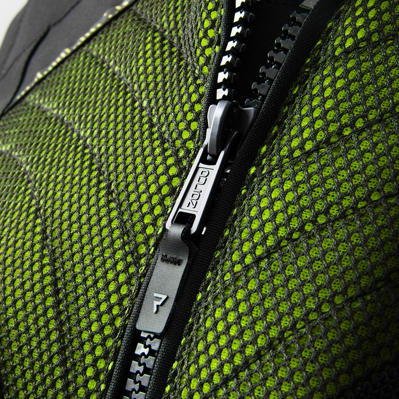 Naiste Rebelhorn Jax must-fluo kollane mootorratta jakk