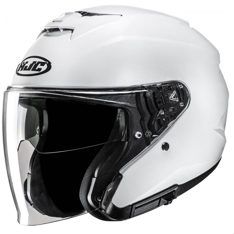 HJC i31 Solid Open mootorratta kiiver Pearl White