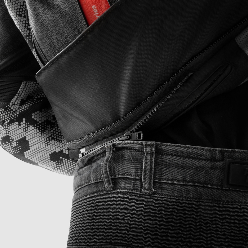 Rebelhorn Vandal Mono pestud mustad mootorratta teksad