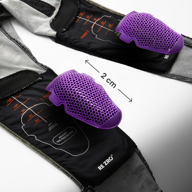 Rebelhorn Vandal Mono pestud mustad mootorratta teksad