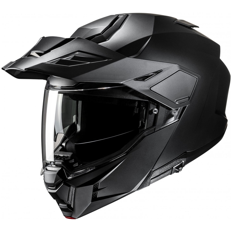 HJC i80 Solid Semi Flat Black Flip-up mootorratta kiiver