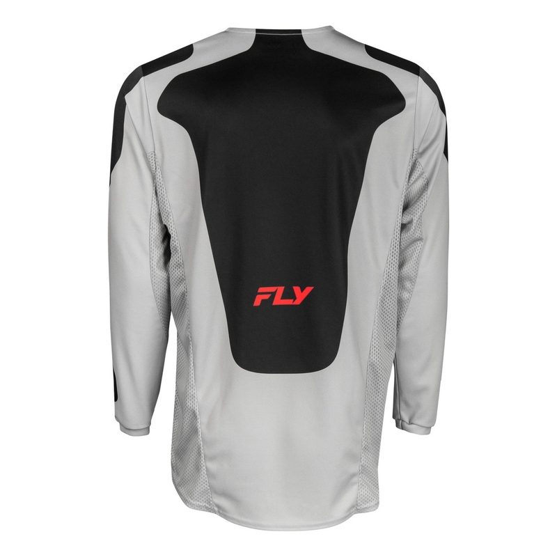Motokrossitrikoo FLY Racing Kinetic Sym hall-punane-must trikoo