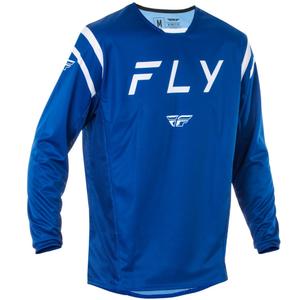 Motokrossitrikoo FLY Racing Kinetic Centre sinine ja valge