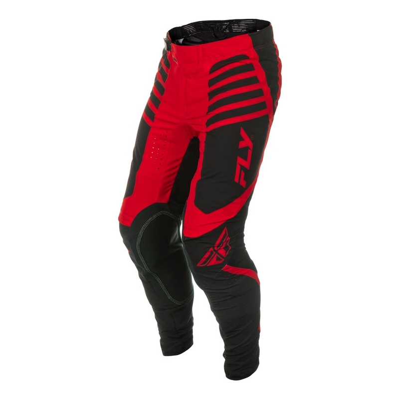 Motokrossi püksid FLY Racing Lite must-punane