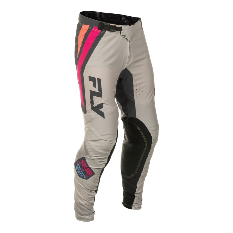 Motokrossi püksid FLY Racing Lite Vice hall-roosa