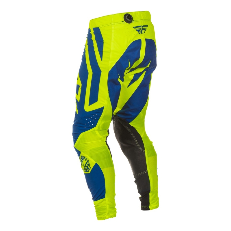 Motokrossi püksid FLY Racing Lite Lancer sini-fluo kollane