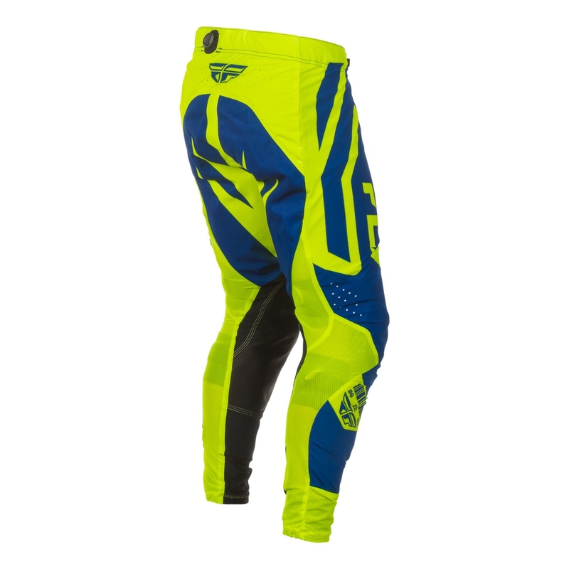 Motokrossi püksid FLY Racing Lite Lancer sini-fluo kollane