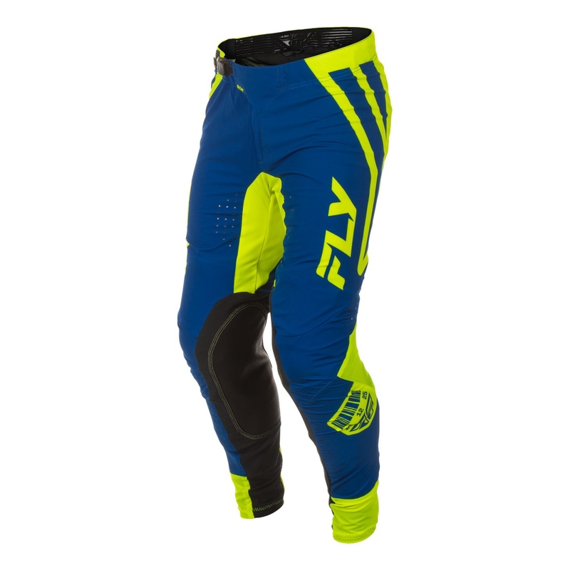 Motokrossi püksid FLY Racing Lite Lancer sini-fluo kollane