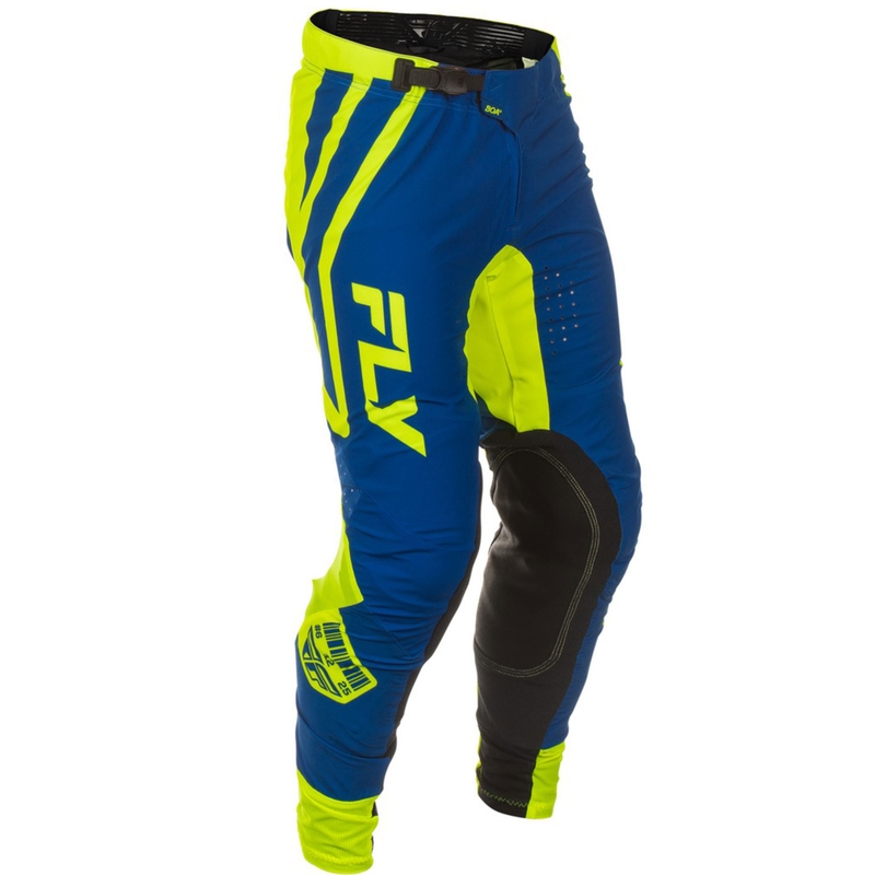 Motokrossi püksid FLY Racing Lite Lancer sini-fluo kollane