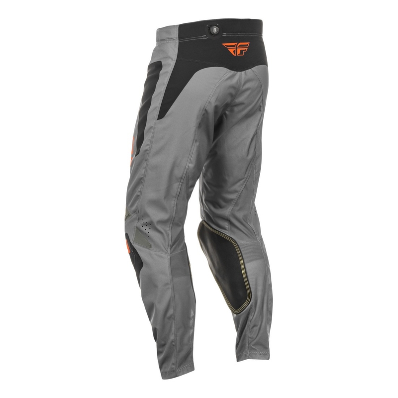 Motokrossi püksid FLY Racing Kinetic Sym hall-oranž-mustad