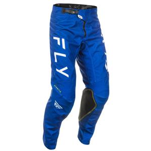 Motokrossi püksid FLY Racing Kinetic Centre sinine ja valge